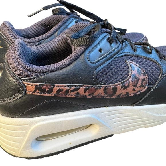 Nike Air Max SC Running Shoes DO2785-010 Women’s Sz 7 Black Leopard Animal Print - Picture 10 of 13